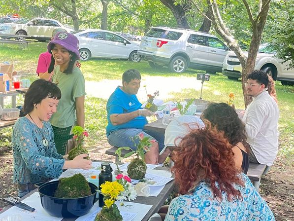 Plant Therapy Workshop: Hands-On Healing & Stress Relief with Living Art image 3