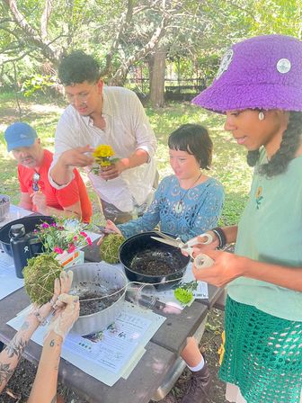 Plant Therapy Workshop: Hands-On Healing & Stress Relief with Living Art image 4