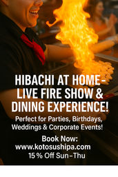 Grill & Thrill: Private Hibachi at Home image 2