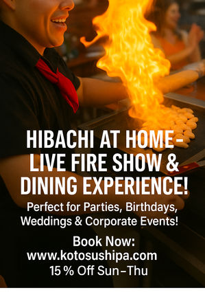 Grill & Thrill: Private Hibachi at Home image 2
