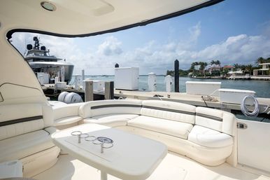 Yacht Charter on a 54' Searay with Captain & Stewardess in Miami Beach image 11