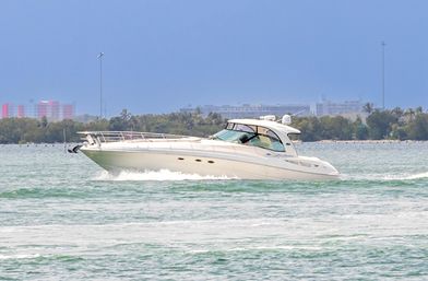 Yacht Charter on a 54' Searay with Captain & Stewardess in Miami Beach image 5