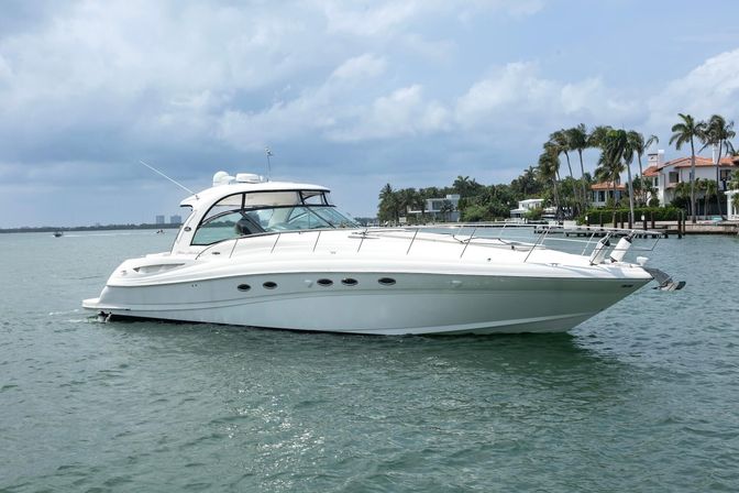 Yacht Charter on a 54' Searay with Captain & Stewardess in Miami Beach image 1