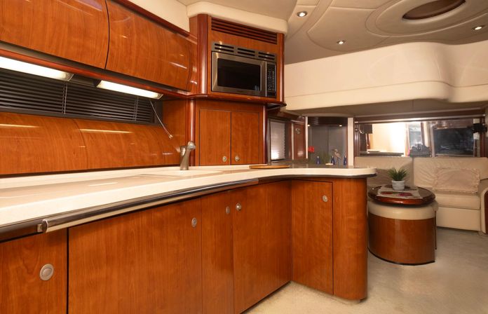 Yacht Charter on a 54' Searay with Captain & Stewardess in Miami Beach image 13