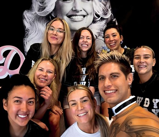 Book a Muscles & Mimosas workout with shirtless instructors for your Nashville bachelorette party image 11