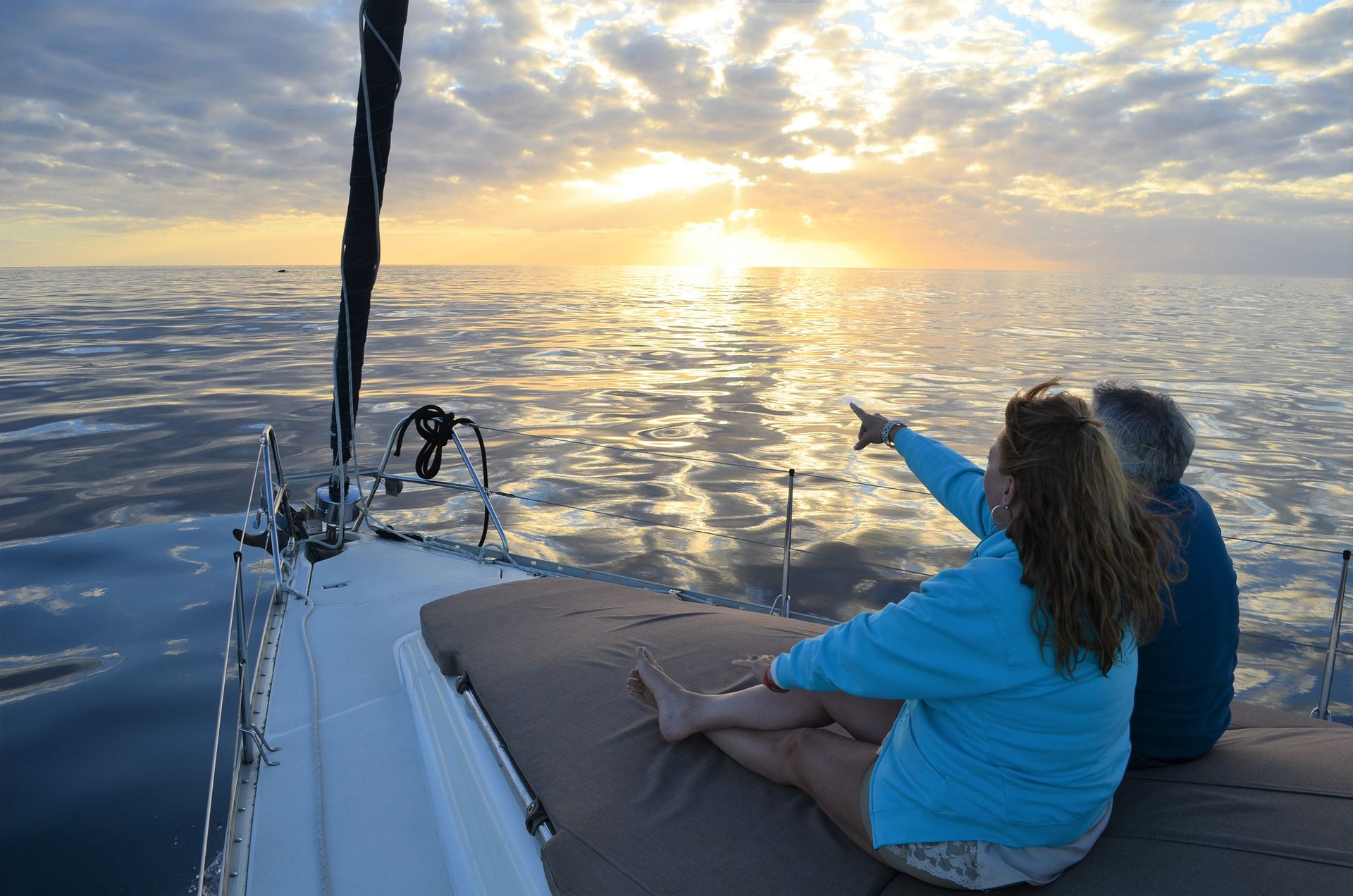 Private Snorkeling or Sunset Sailing in Cabo Aboard Lux 38' Sailboat image 2