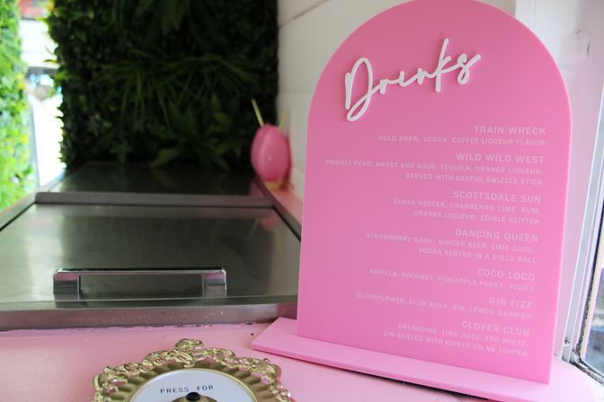 The Champagne Train: Insta-worthy Pink Party Bus with Bartender, Popular Bar Stops, and Selfie Light image 18