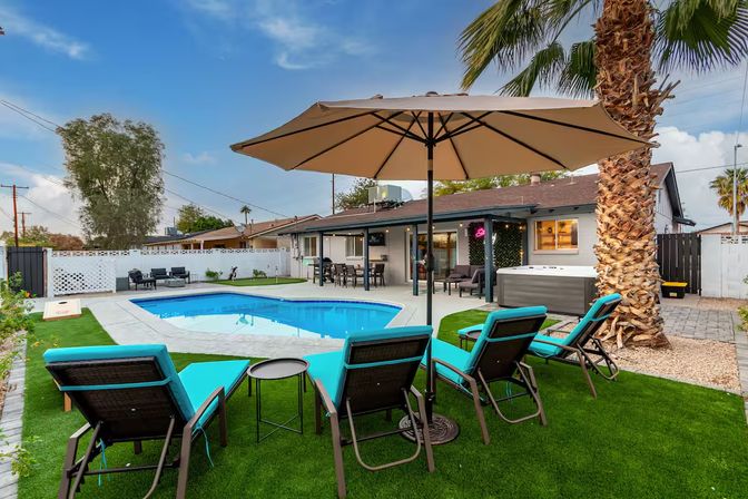 The Mesquite Retreat: Private Pool, Hot Tub + Putting Green Near Old Town image 38