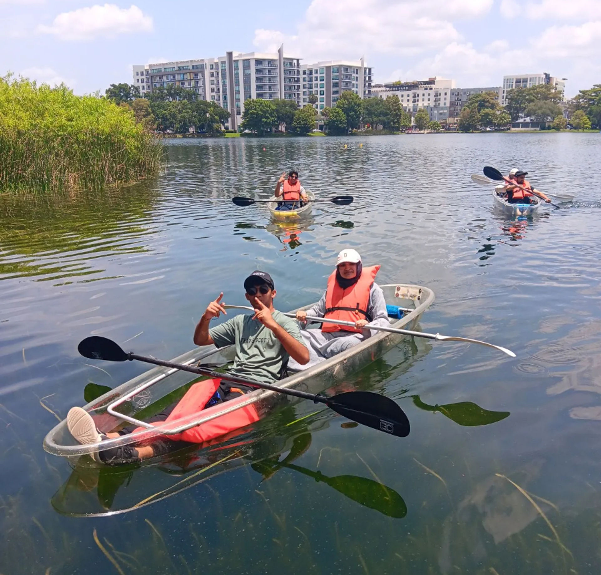 Self-Guided Paddle in Paradise: 2-Hour Clear Kayak or Paddleboard Experience image 1