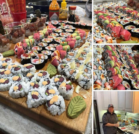 Sushi Dinner Party with Optional Sushi Rolling image 4