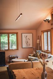 Golden Crown Cabin: Catskills Retreat with Game Room + Fire Pit on 5 Acres image 12