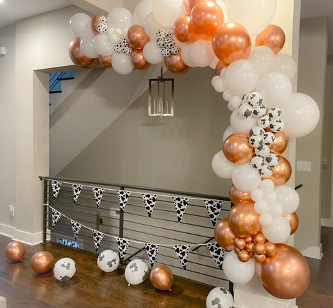 Party Decor Set-up with Mimosa Bar, Stocked Fridge and More image 6