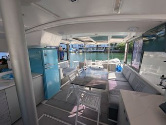 Yacht Party on a Sandbar in Miami image 4