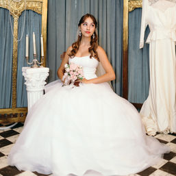 Costume Photoshoot for Bachelorettes with Wigs, Backdrops & BYOB image 6