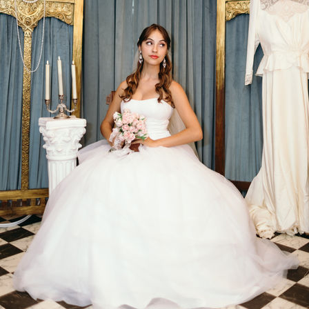 Costume Photoshoot for Bachelorettes with Wigs, Backdrops & BYOB image 6