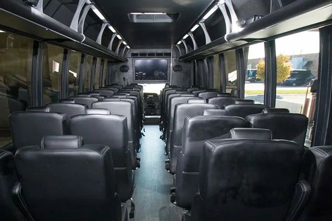 Luxury Mini Party Buses with Uniformed Chauffeur & Optional Drink Packages (14-39 Passengers) image 18