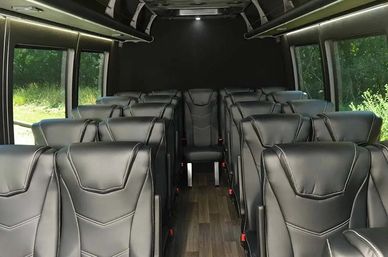 Luxury Mini Party Buses with Uniformed Chauffeur & Optional Drink Packages (14-39 Passengers) image 14