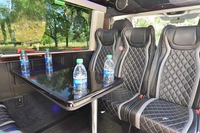 Luxury Mini Party Buses with Uniformed Chauffeur & Optional Drink Packages (14-39 Passengers) image 6