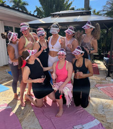 Namaste then Rosé with Bad Girls Yoga: Yoga Mat, Rosé and Aromatherapy Included image 5