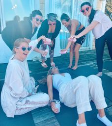 Namaste then Rosé with Bad Girls Yoga: Yoga Mat, Rosé and Aromatherapy Included image 21