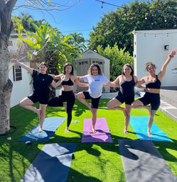 Namaste then Rosé with Bad Girls Yoga: Yoga Mat, Rosé and Aromatherapy Included image 8