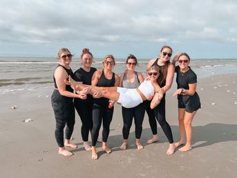Namaste then Rosé with Bad Girls Yoga: Yoga Mat, Rosé and Aromatherapy Included image 14