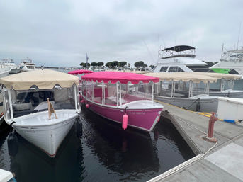 Barbie Pink Duffy BYOB Boat Adventure in Stunning Huntington Beach image 14