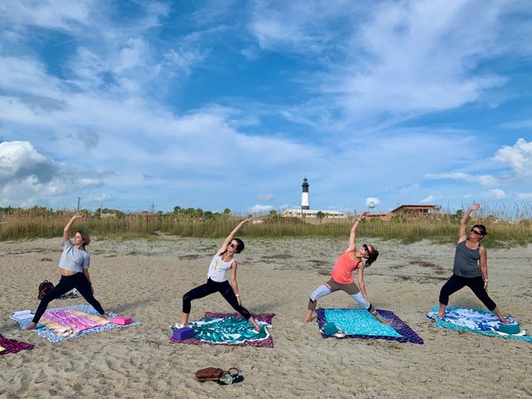 Transformative Yoga and Reiki Class on Tybee Beach or Your Location image 1