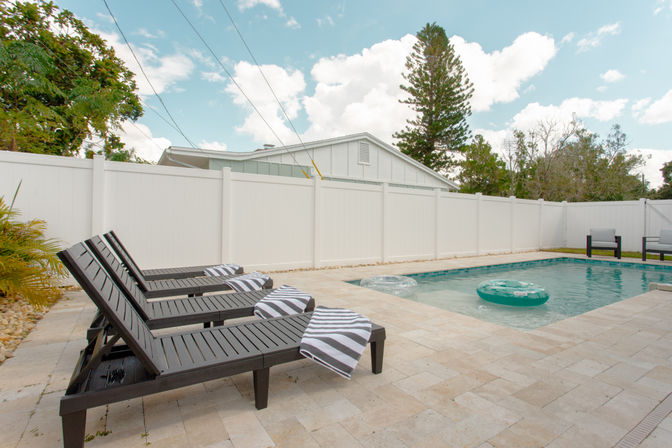 Saint's Lounge with Saltwater Pool & Trendy Decor (Sleeps 14) image 45