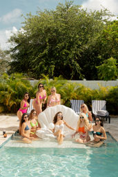 Saint's Lounge with Saltwater Pool & Trendy Decor (Sleeps 14) image 63