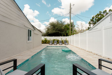 Saint's Lounge with Saltwater Pool & Trendy Decor (Sleeps 14) image 46