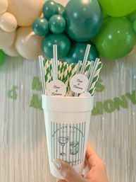Custom Bachelorette Party Package with Endless Photo-Ops: Personalized Backdrops, Balloon Garlands, Banners and More image 8