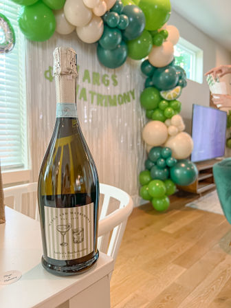 Custom Bachelorette Party Package with Endless Photo-Ops: Personalized Backdrops, Balloon Garlands, Banners and More image 10