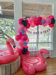 Custom Bachelorette Party Package with Endless Photo-Ops: Personalized Backdrops, Balloon Garlands, Banners and More image 6
