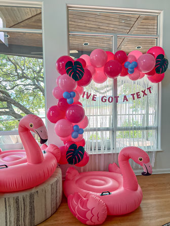 Custom Bachelorette Party Package with Endless Photo-Ops: Personalized Backdrops, Balloon Garlands, Banners and More image 6