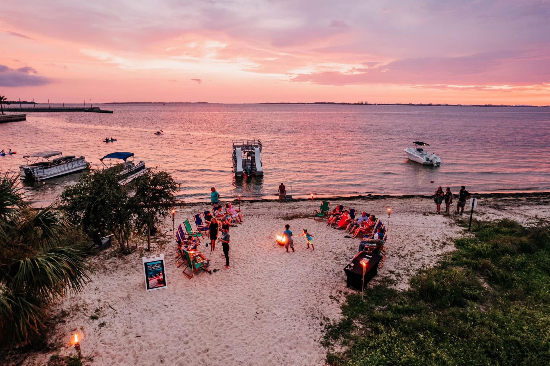 Relax Beach Bonfires for Large or Small Groups image 1