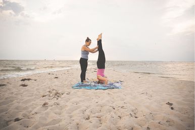 Boat & Beach Yoga Experience: Private Class on a Sandbar with Relaxation & Swimming image 2