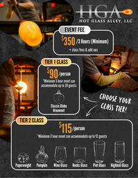 Private Group Glassblowing Class at Hot Glass Alley image 2