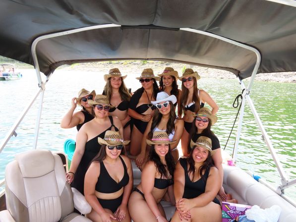 Lake Travis Private Pontoon Party at Devils Cove: BYOB Charter with Captain, Party Pad & Sound System image 37