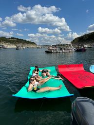 Lake Travis Private Pontoon Party at Devils Cove: BYOB Charter with Captain, Party Pad & Sound System image 17