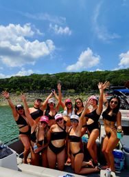 Lake Travis Private Pontoon Party at Devils Cove: BYOB Charter with Captain, Party Pad & Sound System image 21