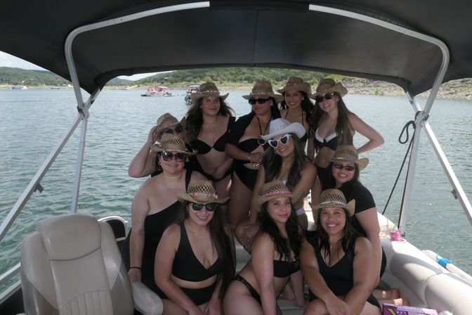 Lake Travis Private Pontoon Party at Devils Cove: BYOB Charter with Captain, Party Pad & Sound System image 32
