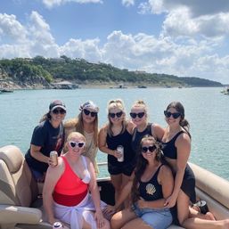 Lake Travis Private Pontoon Party at Devils Cove: 4-8 Hrs BYOB Charter, Captain, and Party Pad image 17