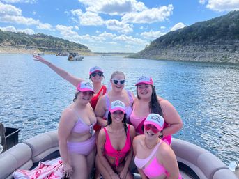 Lake Travis Private Pontoon Party at Devils Cove: BYOB Charter with Captain, Party Pad & Sound System image 11