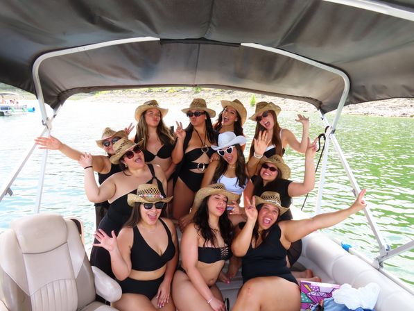 Lake Travis Private Pontoon Party at Devils Cove: BYOB Charter with Captain, Party Pad & Sound System image 40