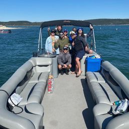 Lake Travis Private Pontoon Party at Devils Cove: 4-8 Hrs BYOB Charter, Captain, and Party Pad image 15