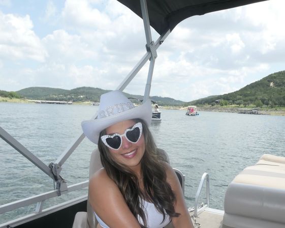 Lake Travis Private Pontoon Party at Devils Cove: BYOB Charter with Captain, Party Pad & Sound System image 33