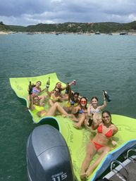 Lake Travis Private Pontoon Party at Devils Cove: 4-8 Hrs BYOB Charter, Captain, and Party Pad image 10