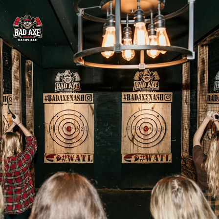 Bad-Ass Stress-Releasing Axe Throwing Party in Nashville image 2