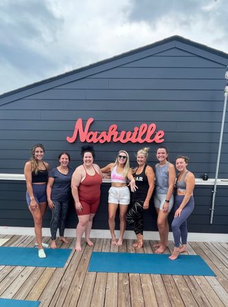 Yoga & Mimosas with Namaste Nashville: Blissful Yoga Flows with Champagne Toast & Yoga Mat Add-ons image 26